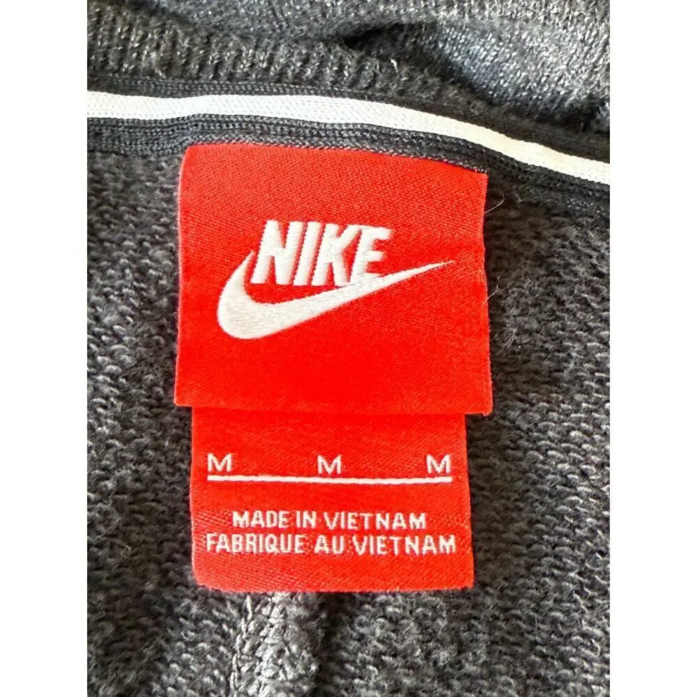 Nike Gray District 72 Scoop Long Sleeve Crew Sweater Womens M